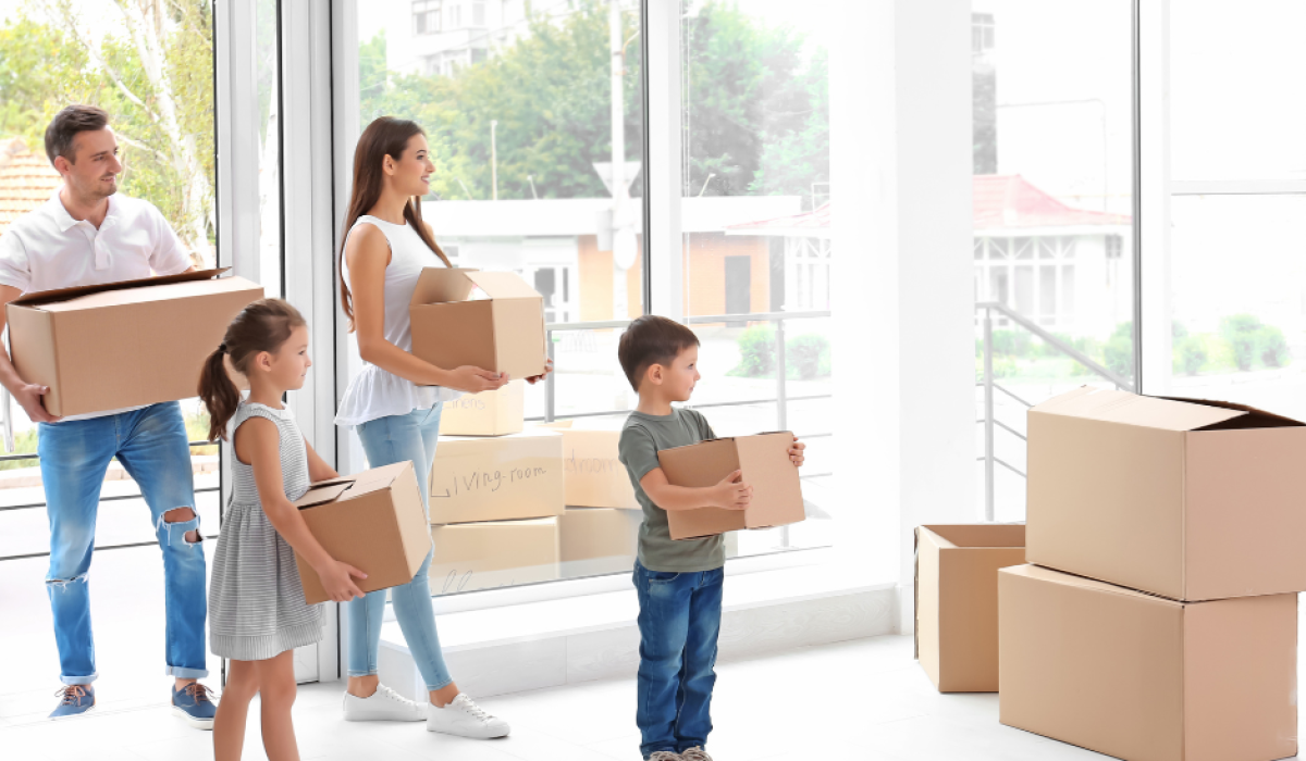 Moving with kids